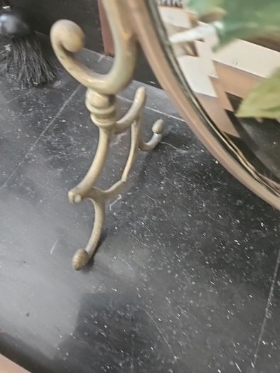 Antique fire screen