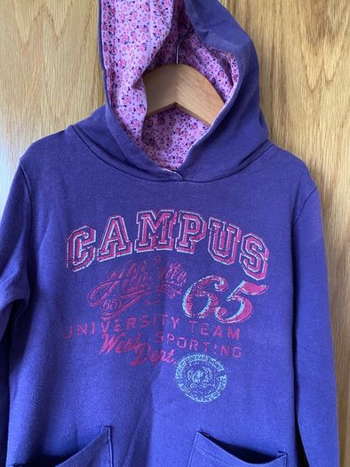Dunnes Stores Girl's Purple Campus Hoodie | 6 years