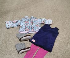 our generation snow bloom outfit