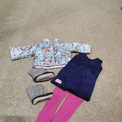 our generation snow bloom outfit