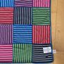 Polarn O Pyret POP reversible blanket unisex patchwork stripes Image 6