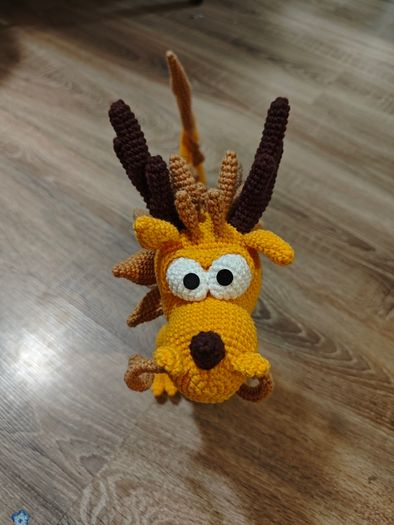 Hand-Crocheted Chinese Loong