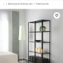 black shelving unit Image 2