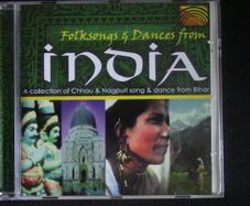 Folksongs & Dances From India CD