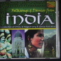 Folksongs & Dances From India CD