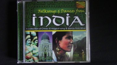 Folksongs & Dances From India CD