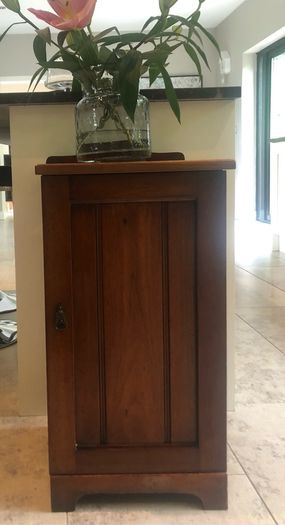 Edwardian bedside cabinet