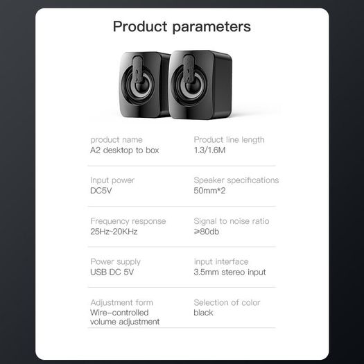Computer Audio Desktop Home Subwoofer Bluetooth Small Speaker Wired USB Powered Multimedia Small Sound