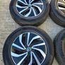 15" Genuine VW Polo 5x100 + Tyres Image 3