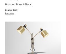 Bert frank table lamp