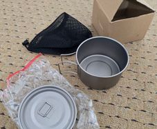 tytanium cup with lid 600ml