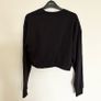 Champion cropped black sweatshirt Image 4