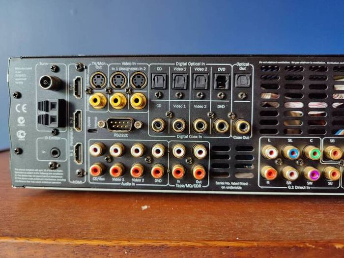 Cambridge Audio AZUR 540R AM FM A/V Receiver Amplifier