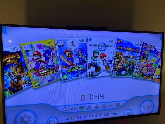 Modded Wii 500gb