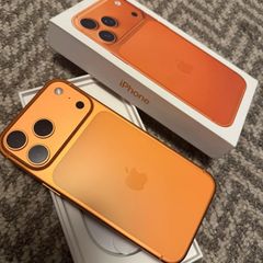 iphone 17 pro max cosmic Orange 256gb