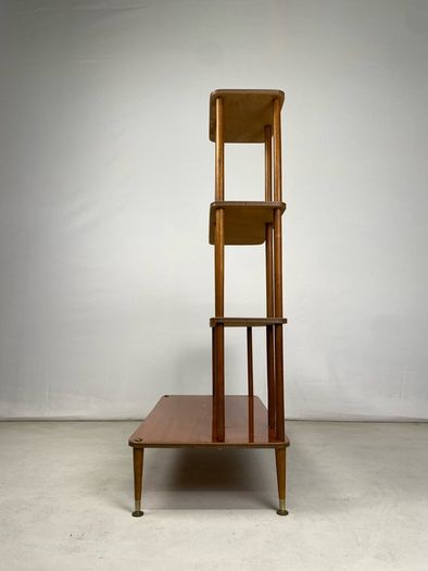 Mid Century Open Shelved Bookcase