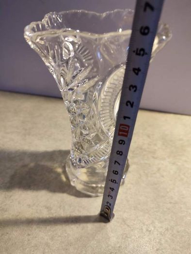 Lovely Bohamine Crystal Vase.
