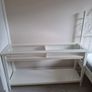 Glass Top Console Table Image 2