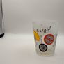 Vintage 2000 The Simpsons Matt Groening Frosted Shot Glasses Image 6