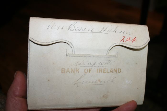 Antique Bank of Ireland Cash Book