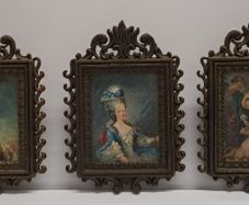 Vintage dollhouse picture frames