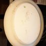 Large Antique Wedgewood Platter, Porcelain Oval Serving Platter Plate Cobalt Blue And Gold Image 3