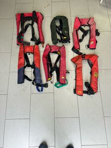 Life vests inflatable