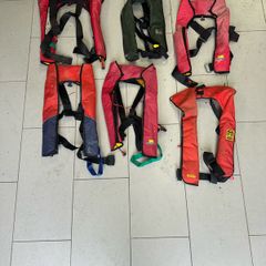 Life vests inflatable