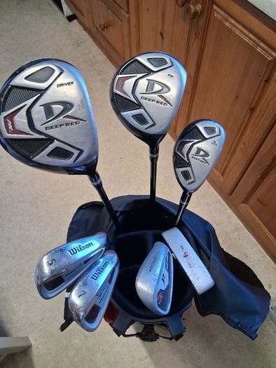 Golf clubs.Set Of Wilson Right Handed Golf Clubs For A 12 To 14 Year Old. Collect In Dublin Or Receive Via Post.