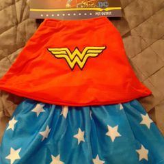dog coat wonder woman