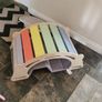 Arched Climbing Frame and swing  with Cushion Image 3