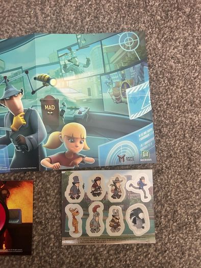 Inspector Gadget Mad Time Party Poster And Stickers
