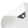 heavy duty white 200gsm tarpaulins trailer boating boat cover Image 3