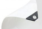 heavy duty white 200gsm tarpaulins