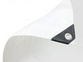 heavy duty white 200gsm tarpaulins