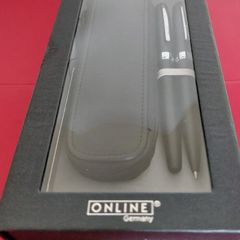 ONLINE Germany Pen Set With Leather Travel Pouch