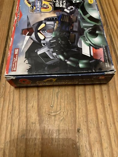 Gundam g generation wonderswan game with wonderwave