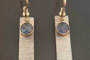 Sterling Silver &amp; Gold Earrings
