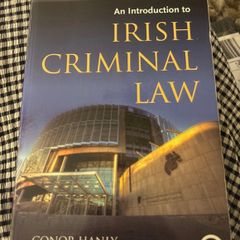 Introduction to Irish Criminal Law third edition