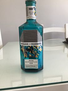 Empty Gin Bottle