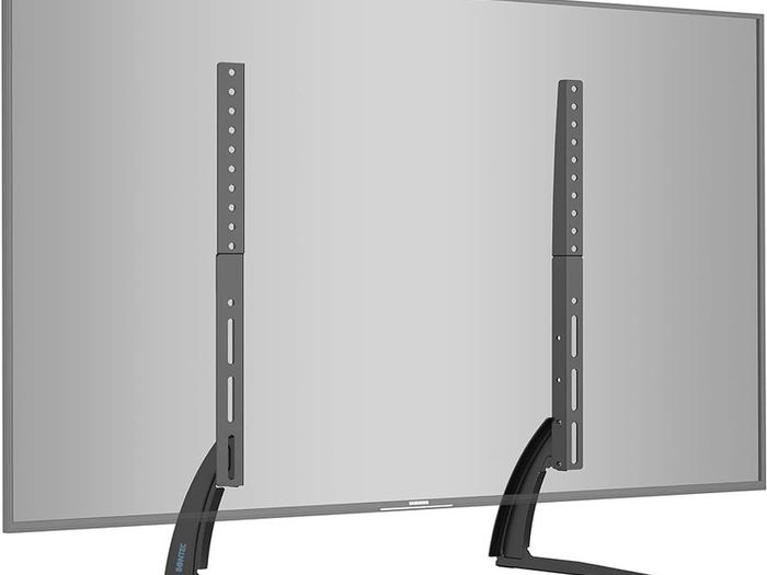 NEW SALE | Universal Table Desk Pedestal TV Stand Tabletop Screen Monitor Riser for 22"-65" LCD/LED TVs-Securely Holds 50KG & Max.VESA 800x400mm