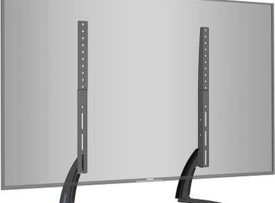 NEW SALE | Universal Table Desk Pedestal TV Stand Tabletop Screen Monitor Riser for 22"-65" LCD/LED TVs-Securely Holds 50KG & Max.VESA 800x400mm