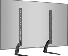 NEW SALE | Universal Table Desk Pedestal TV Stand Tabletop Screen Monitor Riser for 22"-65" LCD/LED TVs