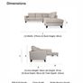 Stylish 3-Seater Corner Sofa Image 2
