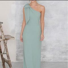 3 Folkster Fleur Bridesmaid Dresses in Sage Green