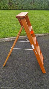 Wooden step ladder