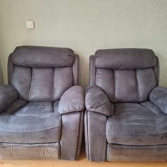 Two Single Seat Recliners