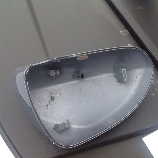 Opel Corsa passengers wing mirror cover 2001/06  Sovereign Silver colour