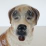 Ceramic St Bernard dog 1960's 20 cm high Image 2