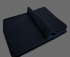 1.8x2.8m Black Muslin Background - 4531